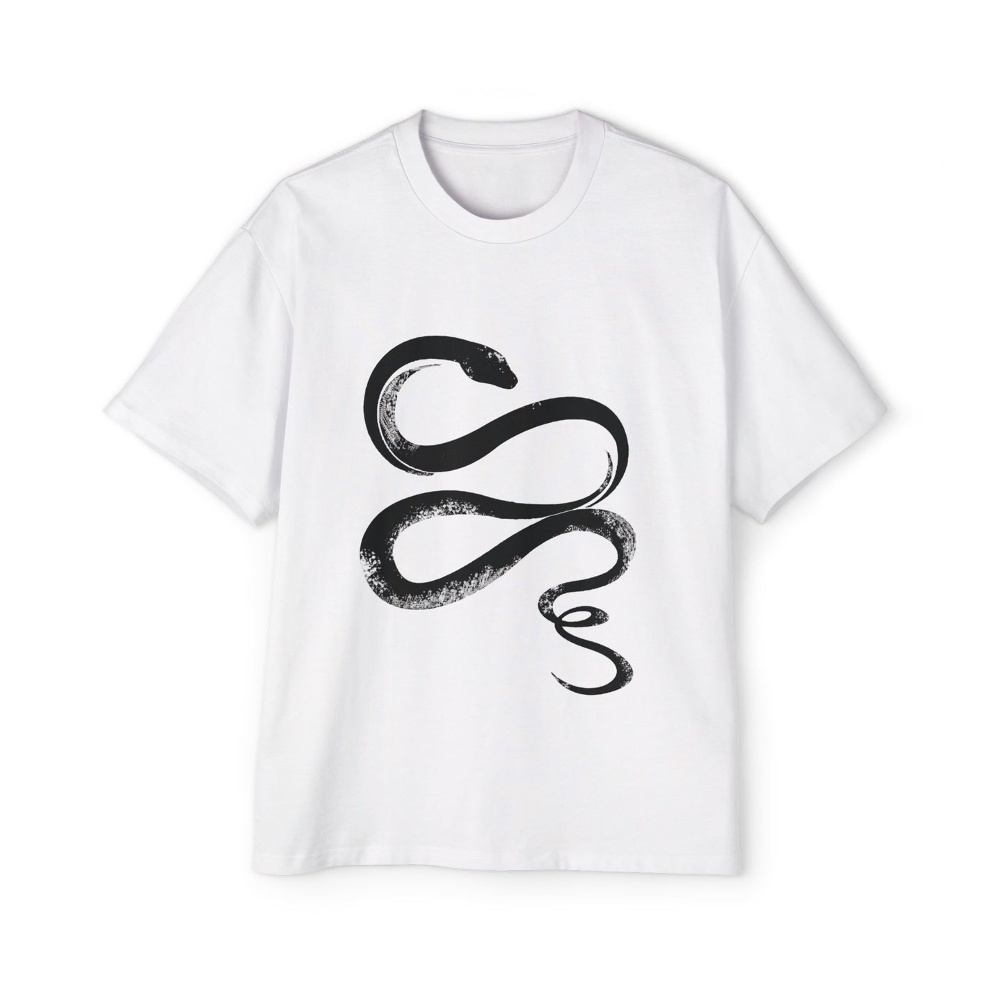 Heavy Oversized Tee: Year of the Snake 蛇 (Men's)