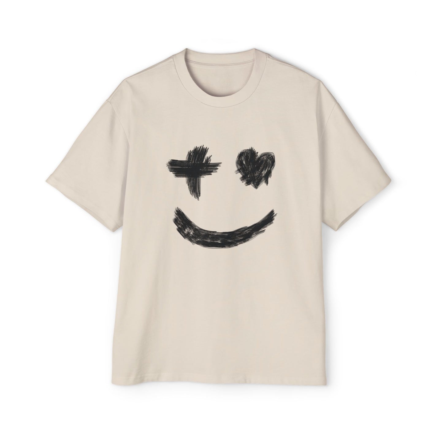 Heavy Oversized Tee: Love Glitch (Men's)