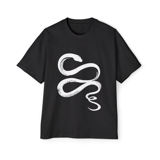 Heavy Oversized Tee: Year of the Snake 蛇 (Men's)