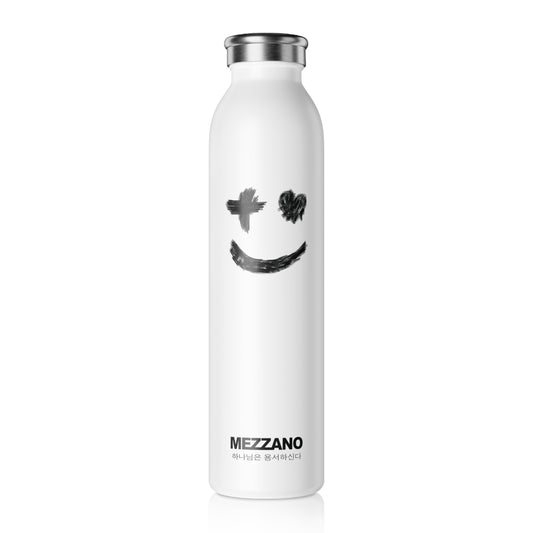 Slim Water Bottle: Love Glitch
